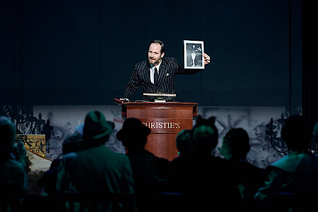 Schauspieler bei Auktion